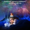thumbnail image 7 of Dinosaur Egg Galaxy Projector, 8 Light Modes Aurora Projector with Music ＆ Timer,  Room Decor, Soothing Sleep Aid Gift for Girls/Boys, 7 of 7