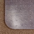 thumbnail image 5 of ES Robbins Natural Origins® Vinyl Chair Mat For Hard Floors, With Lip, 45" x 53", Clear, 5 of 8
