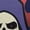 NAVY, variant on Masters Of The Universe Movie Overlord Of Evil Skeletor Women's T Shirt (Navy, S-XXL)