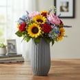 thumbnail image 3 of Sybil Ceramic Round Vase, 3 of 7