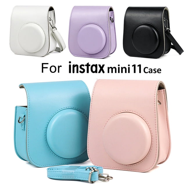 Estuche para Cámara Instantánea Xihbxyly Mini 11 Bolso de cuero Protector color