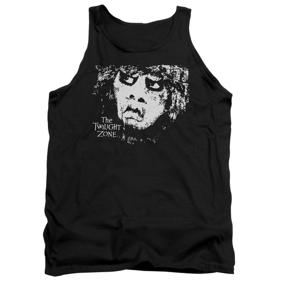 Twilight Zone Winger Adult Tank Top Black
