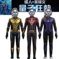thumbnail image 2 of Disfraz de Ant-Man y la Avispa de Quantumania para niños y adultos, mono de Zentai de Antman y máscara, 2 of 5