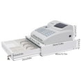 thumbnail image 4 of Electronic Cash Register Drawer Box & Key LED Display for Retail/Restaurant POS, 4 of 14