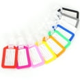 thumbnail image 4 of Skycase 10 Pcs Luggage Tags, Multi-Color Plastic Luggage Identifiers with Lanyard, Name Tags Travel Accessories, Waterproof ID Tags Airplane Suitcase Labels, 4 of 7
