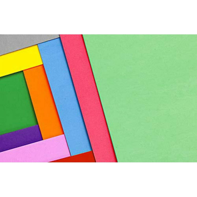 Foam Self Adhesive Sheets A4 - 2mm (10pc) Assorted Colours