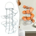 thumbnail image 2 of XKHZJL Fresh Egg Holder Countertop, Egg Skelter, Spiral Egg Holder with Storage Basket, Chicken Egg Holder, Large Capacity Egg Storage for Kitchen, 2 of 9