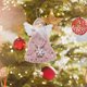 thumbnail image 4 of Navidad ángel niña juguete adornos lindo bebé muñecas fiesta Año Nuevo regalos para niños, 4 of 6