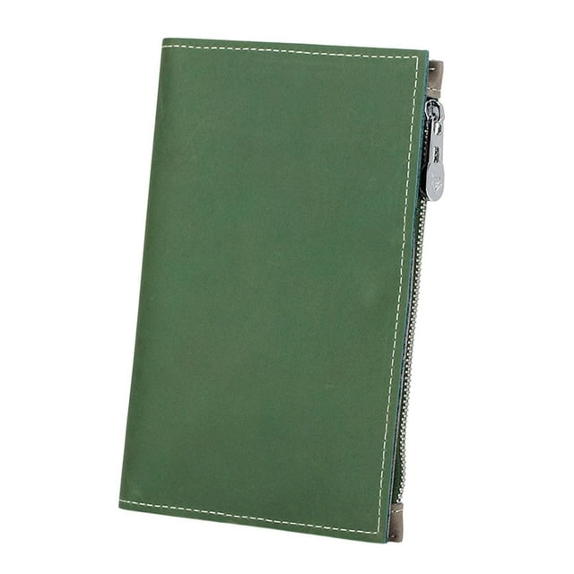 Bolsa para pasaporte, pasaporte, pasaporte, pasaporte, pasaporte y funda de identificación, organizador multifuncional para viajes. Verde
