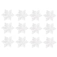 thumbnail image 4 of 12 piezas de adornos de copos de nieve de acrílico transparente para vacaciones, copos de nieve de 3 agujeros de 5,5 cm (copos de nieve de 5,5 cm con 3 agujeros), 4 of 8