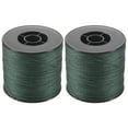 thumbnail image 1 of 2X 500M 100LB 0.5mm Super Strong Braided Fishing Line PE 4 Strands Color:Dark Green, 1 of 7