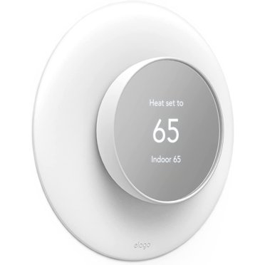 Satellite Wall Plate For Nest Thermostat 2020 - Pink Sand « Back