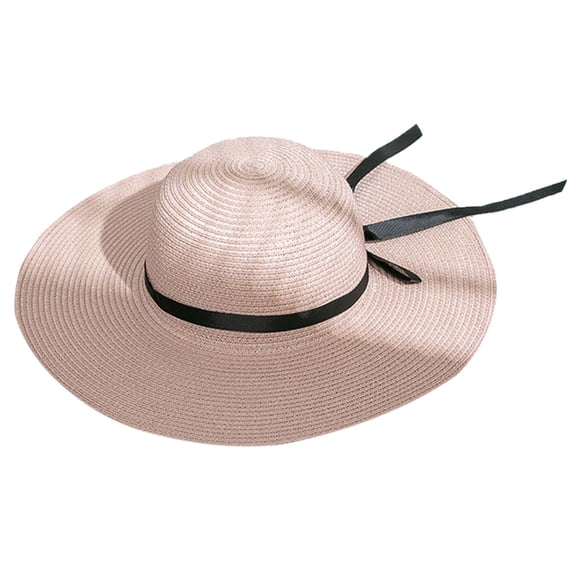 Women Men's Hat Leisure Hat Outdoor Sunscreen Wide Brim Sunshade Straw Hat Beach Hats Multi Color