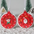 thumbnail image 5 of ZPAQI Festive Advent Calendar Santa & Reindeer Pendants Countdown Calendars Decors, 5 of 12