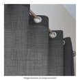 thumbnail image 3 of Cortina Decorativa Casa Canela con Arillos Diseño Pantalla 213 x 93 cm Gris Oxford, 3 of 4