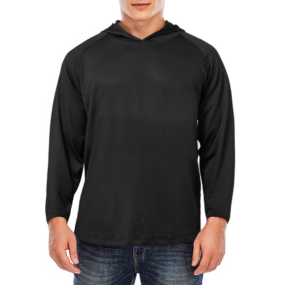 Men's Long Sleeve Hooded T-shirts