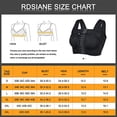thumbnail image 4 of Post-Surgery Closure Bra for Women Posture Corrector Compression Shapewear Tops with Support Band-Black -XXL, 4 of 5