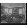 thumbnail image 2 of Historic Framed Print, [Calloway residence, interior, chair in center, Mamaroneck, N.Y.], 17-7/8" x 21-7/8", 2 of 9