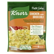 Knorr Creamy Chicken Broccoli Fettuccine Pasta Cooks in 8 Minutes, 4.2 oz Regular