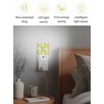 thumbnail image 4 of Night Lights Auto Sensor Floral Lemon Plug-in LED Nightlights Lamp Dusk to Dawn for Living Room, Bedroom, Bathroom, Hallway, Stairways Home Wall Decor, Summer Fruit Green Leaves Night Light, 4 of 9
