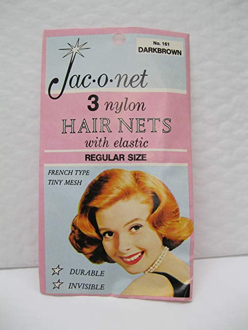 pcs Lt Brown Jac-O-Net #161 French Type Tiny mesh Hair Nets w//Elastic 3