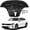 Black, variant on YHH Engine Splash Shield – Fits KIA K5 2021-2025 – Engine Case Guard Under Engine Cover – Front Engine Guard & Mud Flaps – Includes Screw Hardware