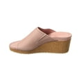 thumbnail image 2 of Papillio by Birkenstock Namica Rivets Narrow Leather Wedge Sandal, 36, Pink, 2 of 5