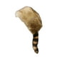 thumbnail image 4 of Gorro de cola de mapache sintética, moderno, cálido, con orejeras gruesas y novedoso para patinar al aire libre. marrón, 4 of 9
