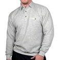 thumbnail image 5 of Palmland LD Sport Solid Textured Banded Bottom Big and Tall Long Sleeve Shirt, 5 of 8