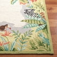 thumbnail image 3 of Safavieh Chelsea Deloris Bordered Wool Area Rug, Beige/Green, 5'3" x 8'3", 3 of 11