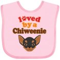 thumbnail image 3 of Inktastic Chiweenie Dog Gift Boys or Girls Baby Bib, 3 of 4