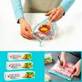 thumbnail image 1 of Vaidha Nut Self-sealing Compact Plastic Bag Zipper Preservation Bag Household Sealed Bag Food Grade Refrigerator Storage Packaging Bag, 1 of 2