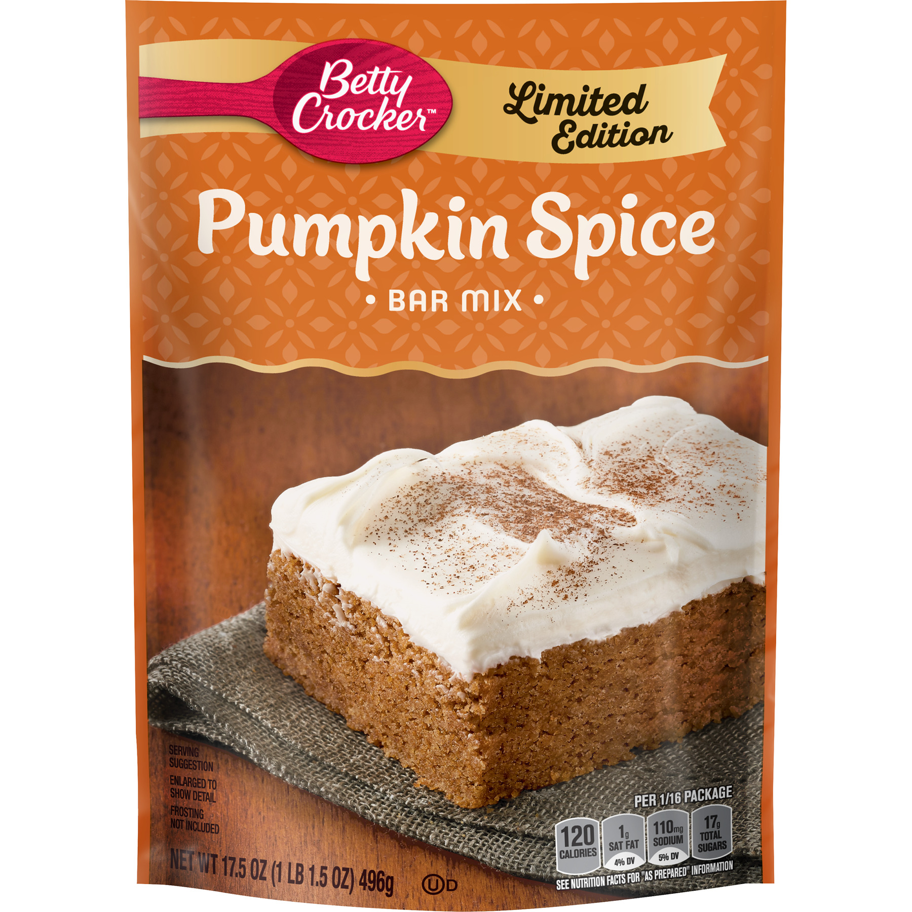 Betty Crocker Pumpkin Bar Mix