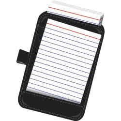 Office Depot(R) Brand Note Card Case, 5in. x 3in., Black