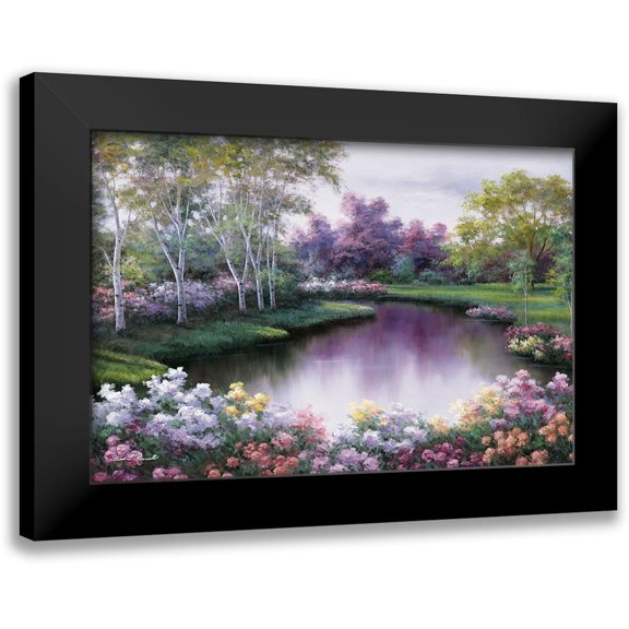 Romanello, Diane 14x11 Black Modern Framed Museum Art Print Titled - Springtime Symphony