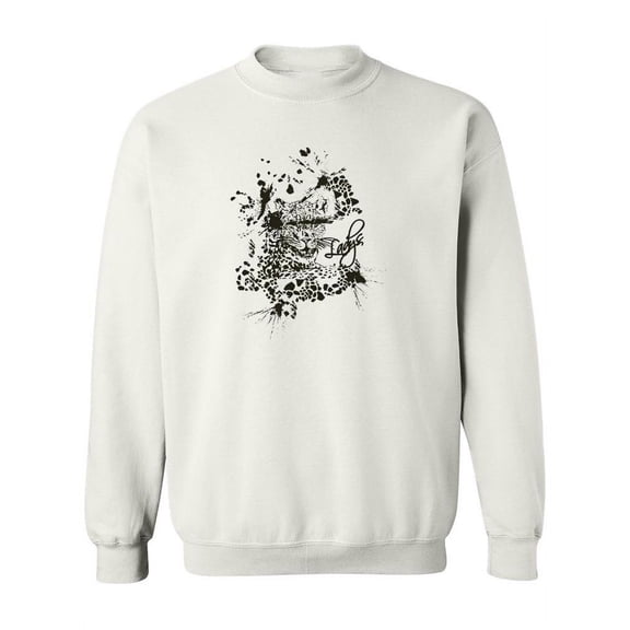Animal Print Lady's Sweatshirt Women -Image by Shutterstock, Female 4X-Large