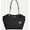 Black, variant on Jet Set Travel Large Logo Tote, Vanilla
