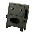 thumbnail image 2 of Dualoai Mini Storage Cabinet with Drawer Decoration for Necklace Living Room Bedroom Black, 2 of 9