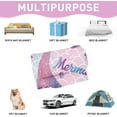 thumbnail image 6 of Mermaid Blanket Mermaid Present for Girls，Mermaid Throw Blankets Flannel Soft Warm Plush Sea Blanket for Girls Kids Women Adult for All Season Bed Couch Living Room Decor 50"x60", 6 of 6