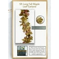 thumbnail image 3 of Serene Spaces Living Maple Leaf Garland for Thanksgiving, 5ft Long, 3 of 3