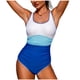 thumbnail image 2 of Traje de baño de una pieza para mujer, traje de baño de cintura alta con mangas abullonadas para mujer, conjuntos de bikini negros, traje de baño con recortes, traje de baño de moda playera para mujer, 2 of 7