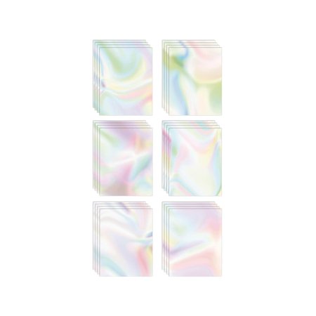 UPC: 0090696645067 | Better Office Paper Assorted Holographic Watercolor Designs 100/Pack (64506)