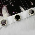 thumbnail image 4 of Manfei Kawaii Butterfly Black Out Curtains,Pink Diamond Curtains Pack of 2 (42x63 Each),Fairy Tale Theme Bedroom Curtains For Girls Teens,Ultra Soft Home Decor, 4 of 6