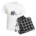 thumbnail image 4 of CafePress - Stegosaurus Pajamas - Women's Short Sleeve Print T-Shirt and Pants Light Cotton Pajama Set, 4 of 7