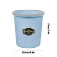 thumbnail image 3 of LSLJS Trash Can Pressure Household Kitchen Large Plastic Basket Bedroom Bathroom Classification Small Trash Bucket 11L Home Accessories, 3 of 6