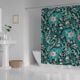 thumbnail image 3 of FREEAMG Bath Curtains Shower Curtain Elephants Jungle Tropical Boho Bathroom Waterproof Machine Washable 72x72in, 3 of 6