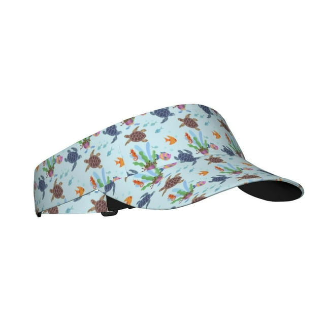 Balery Turtle Gorra deportiva con visera ajustable para mujer y hombre (talla única)