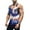 Blue, variant on Sngxgn Men's Tank Top Sleeveless T Shirts Gym Workout(Blue,M)