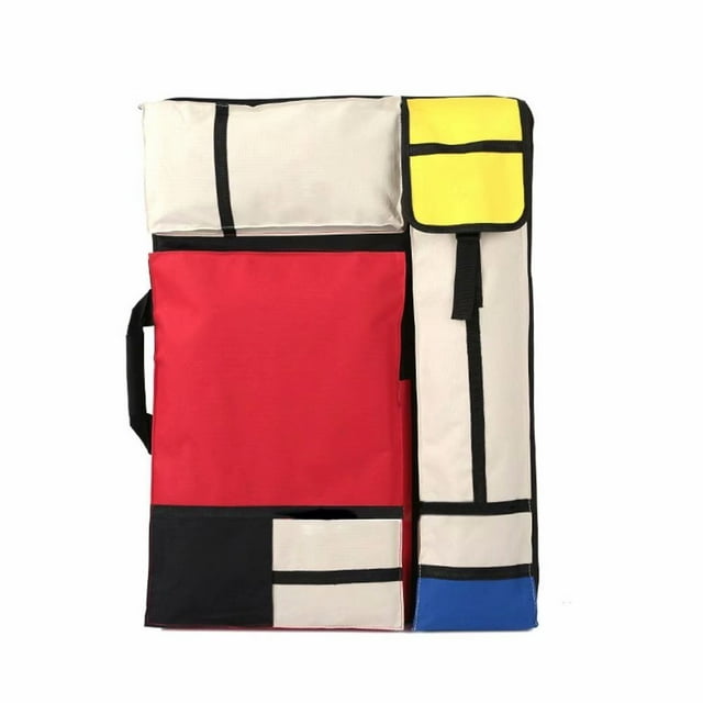 Art Portfolio Case Bag Carry Backpack Colorized Sketch Board Art Storage Bag