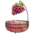 thumbnail image 1 of Auledio Houseware Bronze Fruit Basket with Banana Tree, 1 of 8